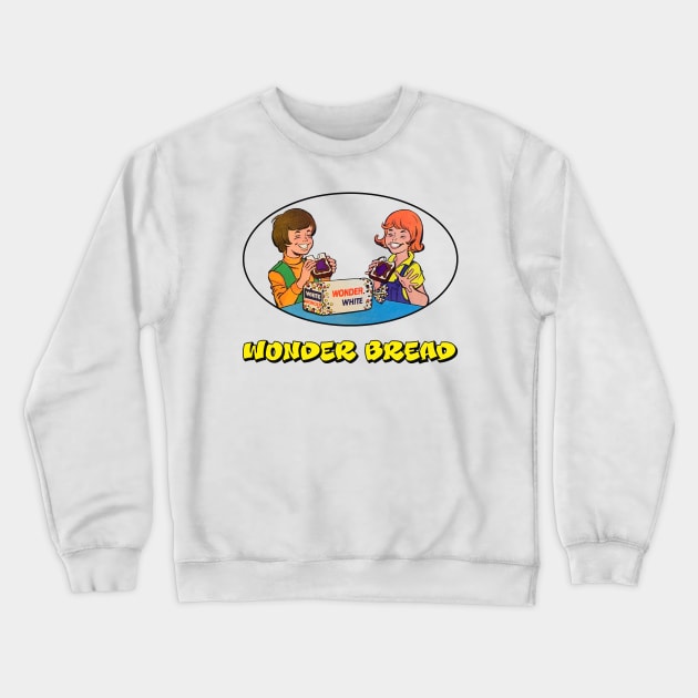 Wonder Bread Loaf Crewneck Sweatshirt by Go Trends